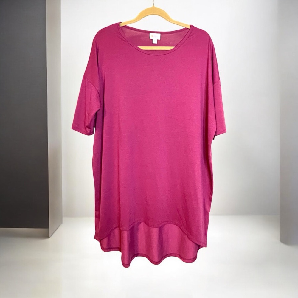 Lularoe wine color Irma top